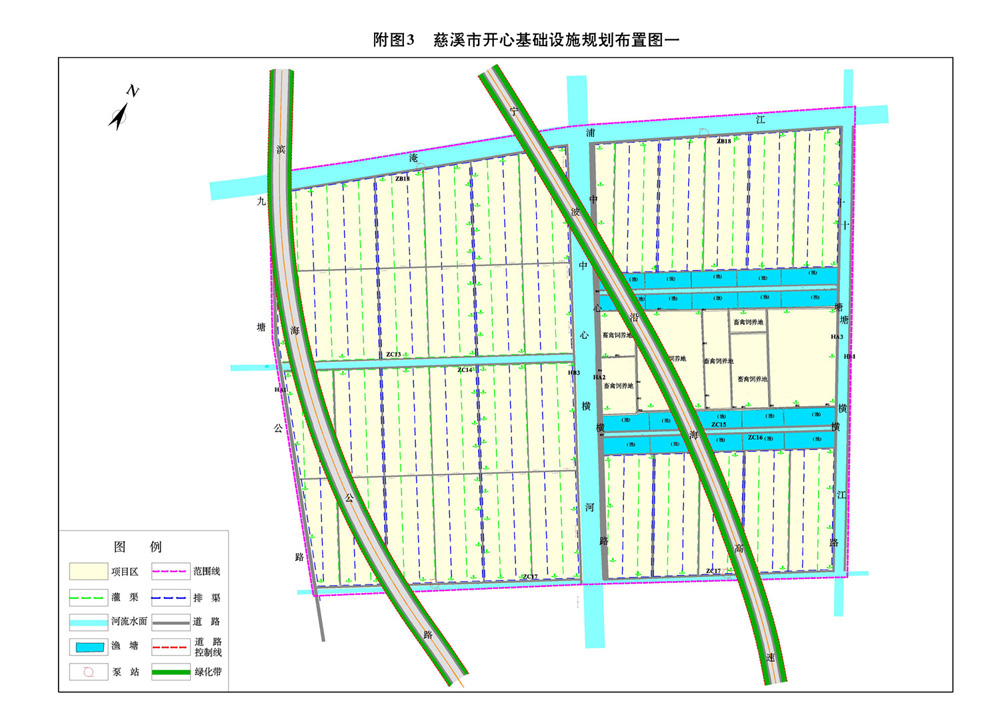 慈溪市开心基础设施规划